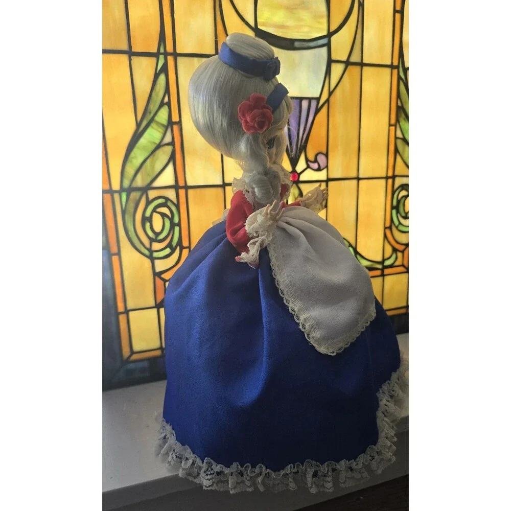 Vintage 1977 Bradley Doll Patriotic Dress Southern Belle Collectible 13